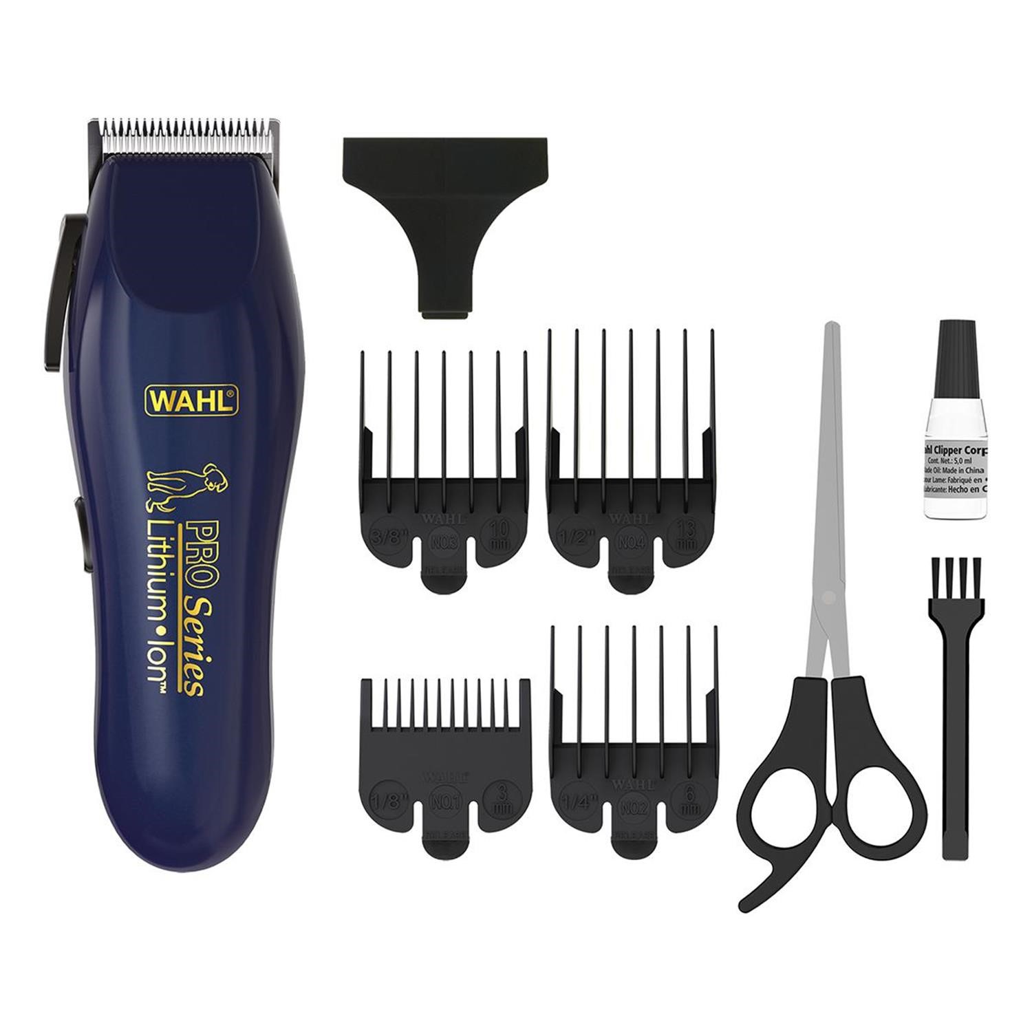 Wahl lithium ion pro 2025 series cordless dog clippers 9766